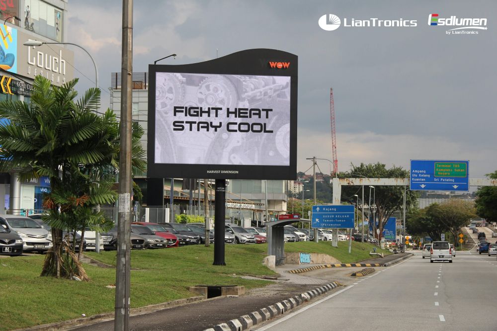 Outdoor Digital Billboards, Malasia